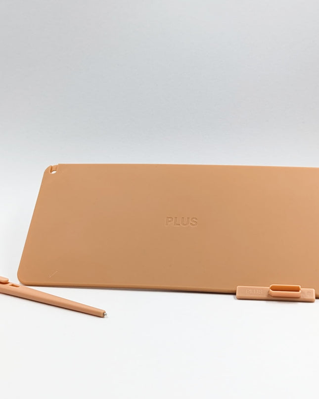 PLUS Kaite Memo Pad orange rectangle