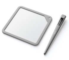 PLUS Kaite Memo Pad grey square