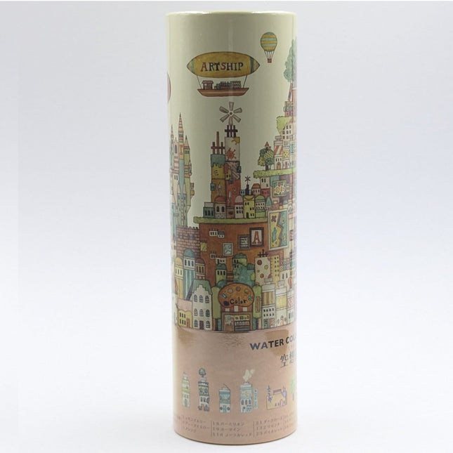 [Limited] SAKURA CRAYPAS The Fantasy Street Gallery Store Collaboration Watercolor Pencils 24 Colors