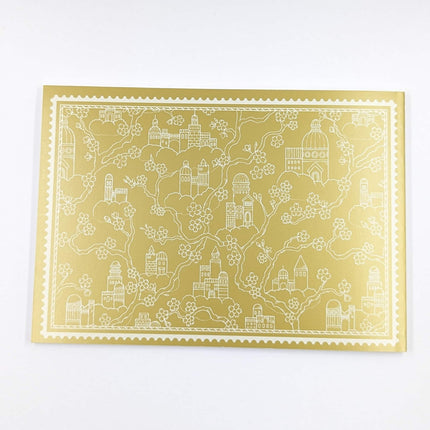 The Fantasy Street Gallery Store Collaboration Coloring Book postcard