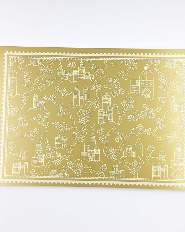 The Fantasy Street Gallery Store Collaboration Coloring Book postcard