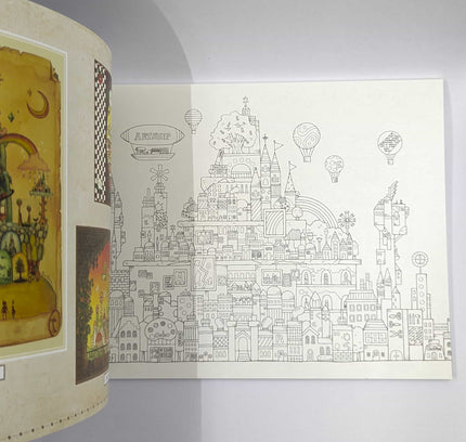 The Fantasy Street Gallery Store Collaboration Coloring Book seasons