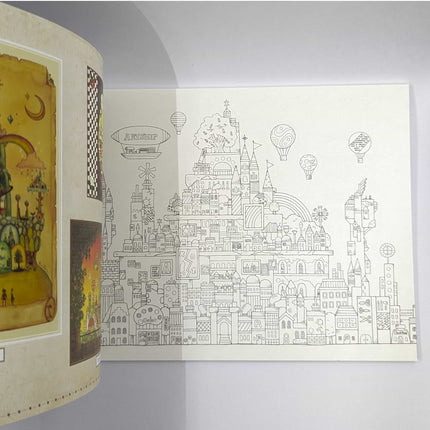 The Fantasy Street Gallery Store Collaboration Coloring Book seasons