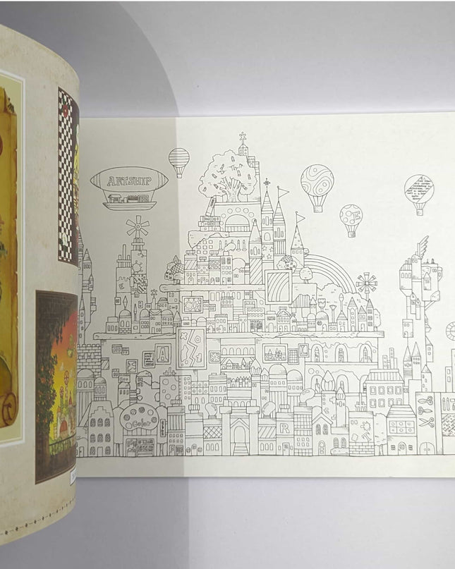 The Fantasy Street Gallery Store Collaboration Coloring Book seasons