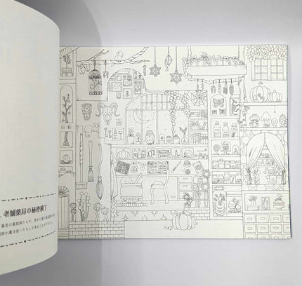 The Fantasy Street Gallery Store Collaboration Coloring Book seasons
