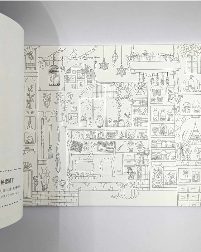 The Fantasy Street Gallery Store Collaboration Coloring Book seasons