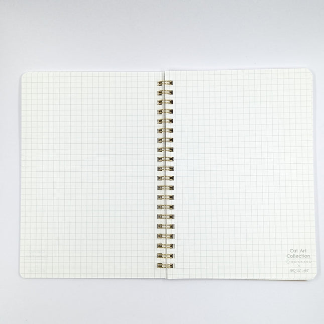 ROKKAKU Ring Notebook B6 inside