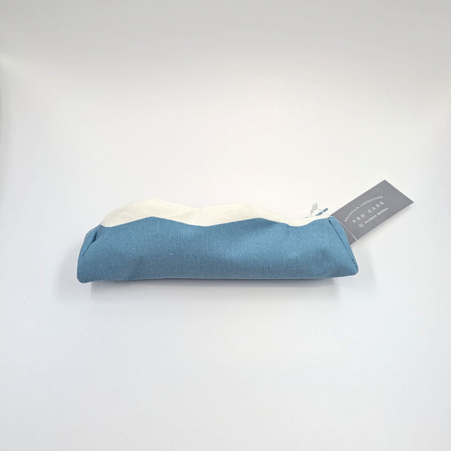 ELCOMMUN Mountain Landscape Series Pen Case blue back
