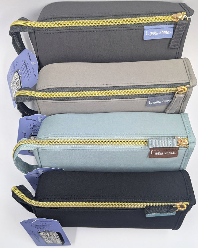 KUTSUWA Pen Case L gaba Stand