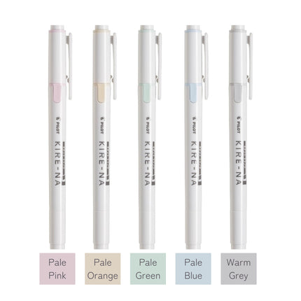 PILOT Kire-na 5 Colors Set (SKIW-1-5C) Pale Tone