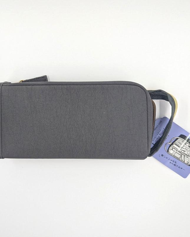 KUTSUWA Pen Case L gaba Stand grey back