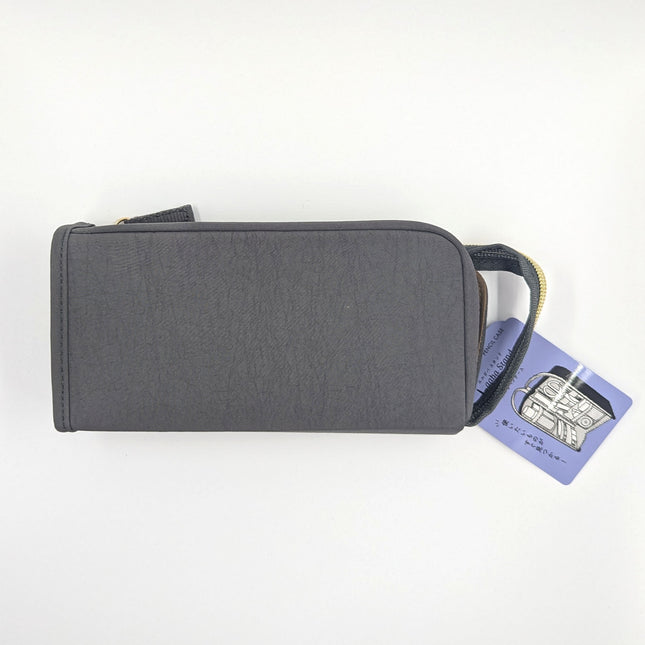 KUTSUWA Pen Case L gaba Stand grey back