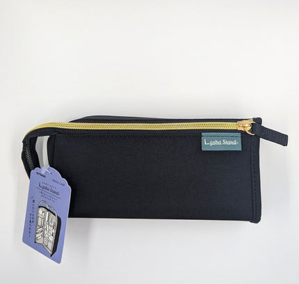 KUTSUWA Pen Case L gaba Stand Black