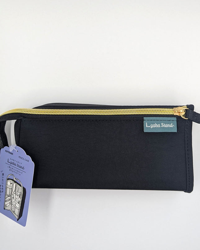 KUTSUWA Pen Case L gaba Stand Black