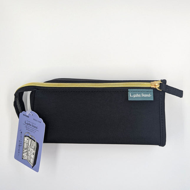 KUTSUWA Pen Case L gaba Stand Black