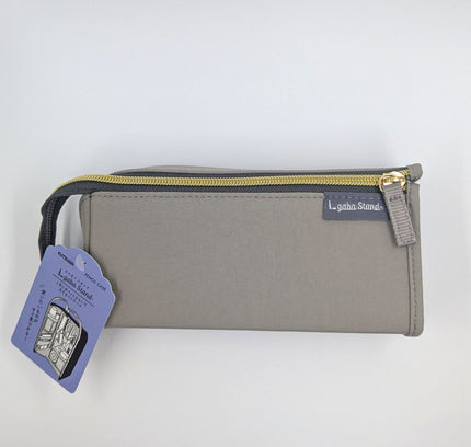 KUTSUWA Pen Case L gaba Stand Beige
