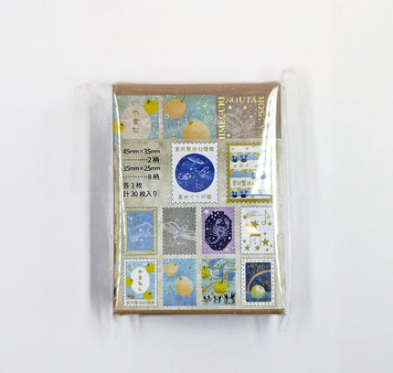 SEAL-DO Kenji Miyazawa x Shinzi Katoh Flake Stickers The Mountain Stream