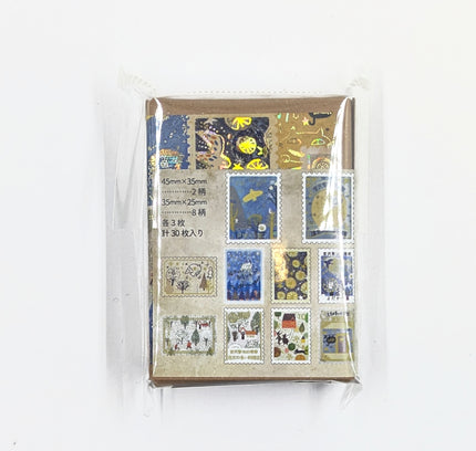 SEAL-DO Kenji Miyazawa x Shinzi Katoh Flake Stickers The Morning Star