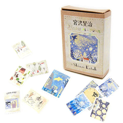 SEAL-DO Kenji Miyazawa x Shinzi Katoh Flake Stickers The Morning Star