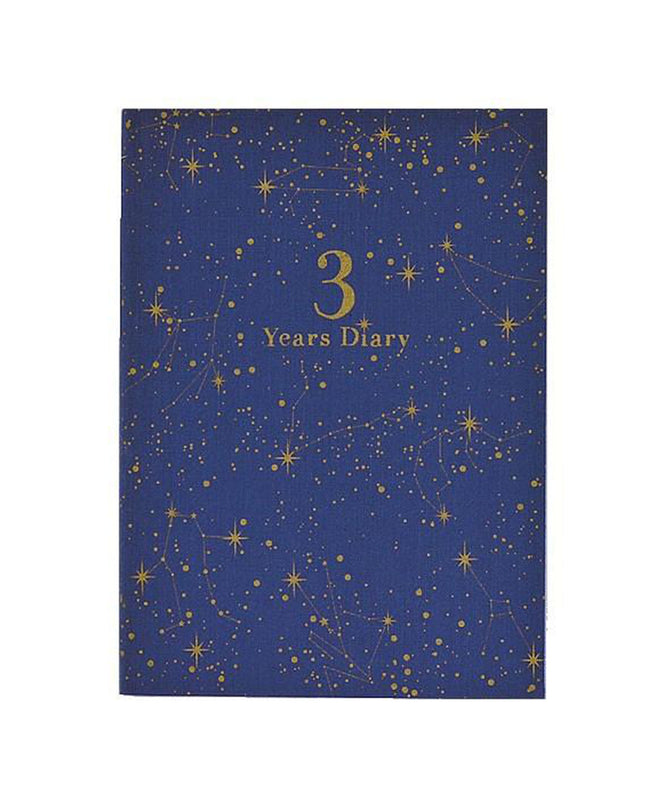 ARTIMIS 3-Year Diary Horoscope Blue