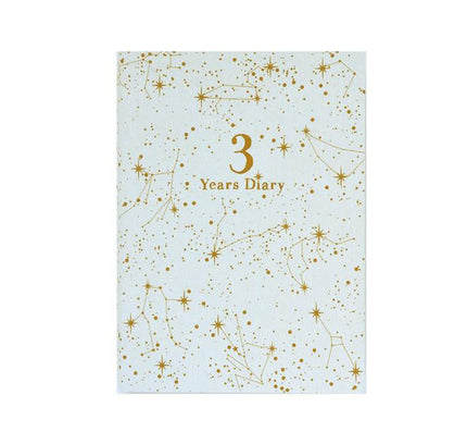 ARTIMIS 3-Year Diary Horoscope White