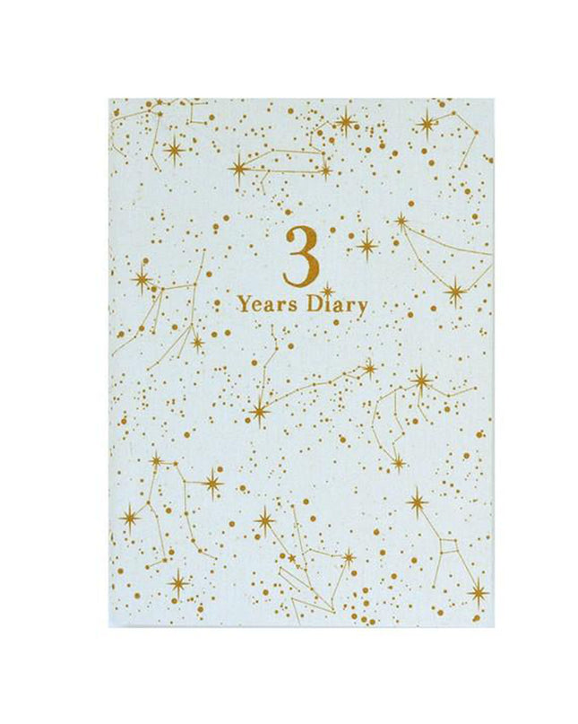ARTIMIS 3-Year Diary Horoscope White