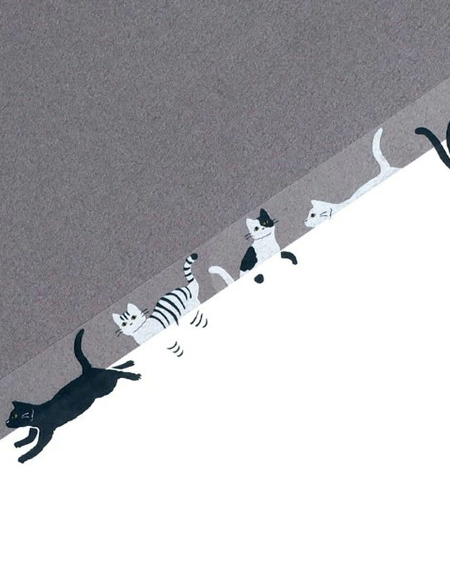 GREENFLASH Clear Masking Tape black cat