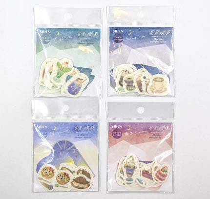 SAIEN Flake Stickers Starlight cafe