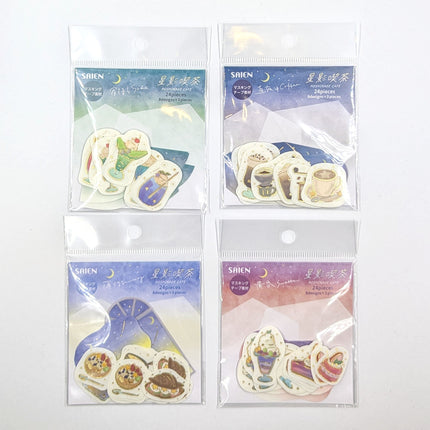 SAIEN Flake Stickers Starlight cafe