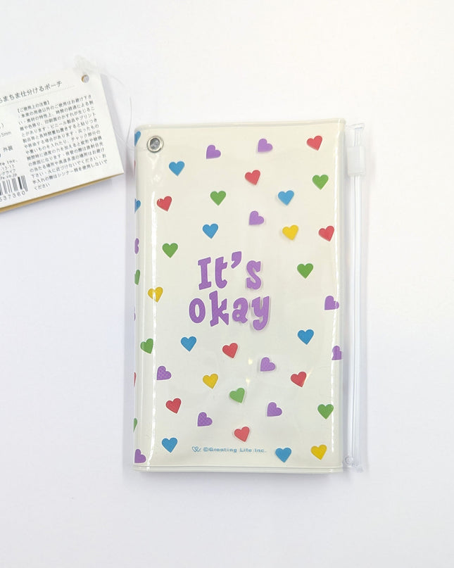 GRETTING LIFE Heart Sorting Pouch CHIC