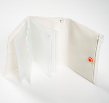 GRETTING LIFE Heart Sorting Pouch CHIC inside