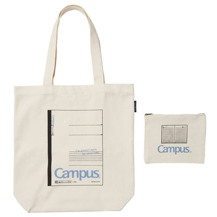 OLD RESTA BIG TOTE BAG campus blue