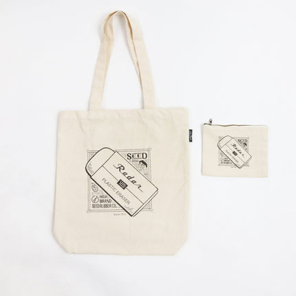 OLD RESTA BIG TOTE BAG seed radar eraser