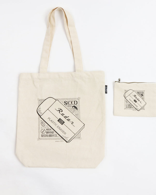 OLD RESTA BIG TOTE BAG seed radar eraser