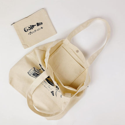 OLD RESTA BIG TOTE BAG teranishi chemical magic ink inside