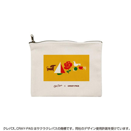 OLD RESTA BIG TOTE BAG 2way craypas pouch