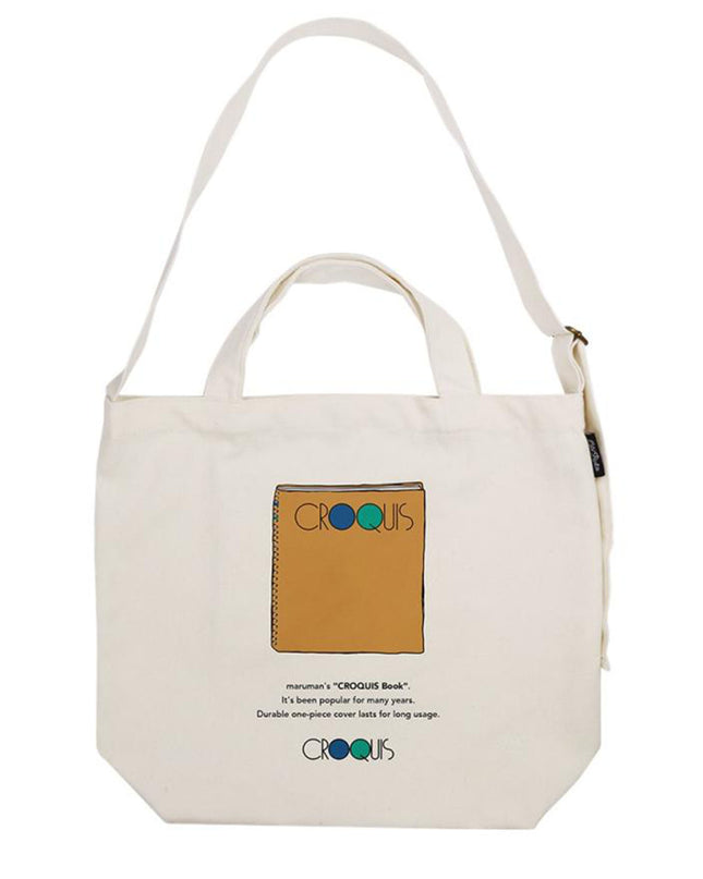 OLD RESTA BIG TOTE BAG 2way croquis