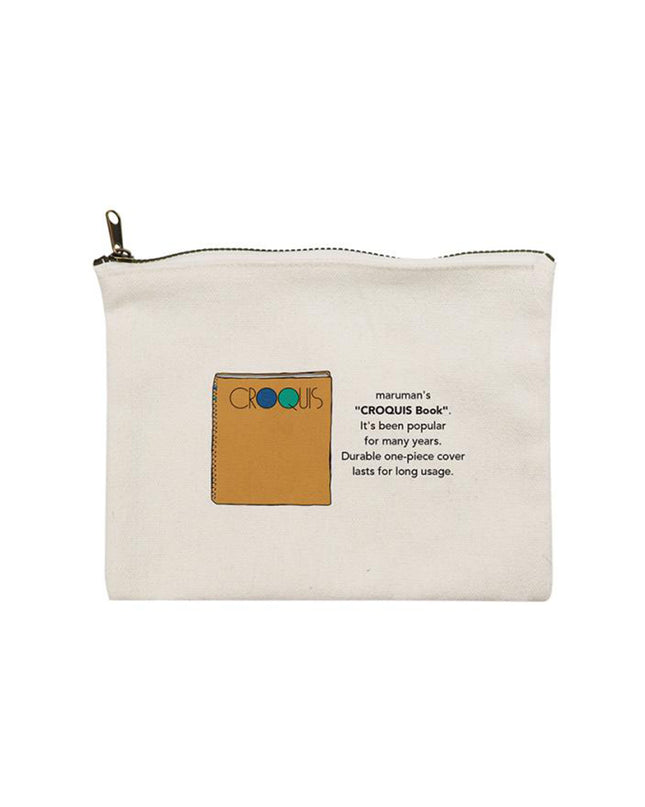 OLD RESTA BIG TOTE BAG 2way croquis pouch