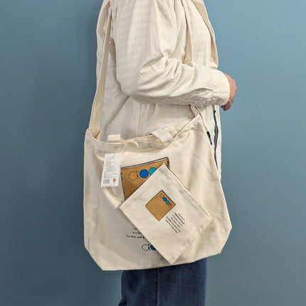 OLD RESTA BIG TOTE BAG 2way croquis