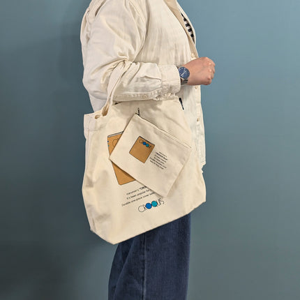 OLD RESTA BIG TOTE BAG 2way croquis