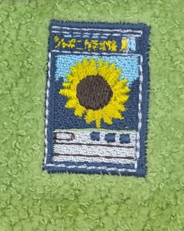 OLD RESTA Imabari Hand Towel showa note close up