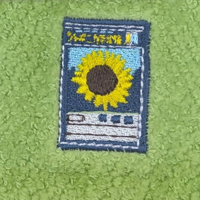 OLD RESTA Imabari Hand Towel showa note close up