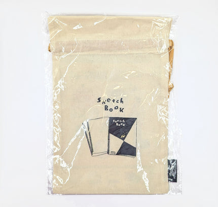 OLD RESTA Drawstring Bag marumen sketch book