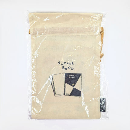 OLD RESTA Drawstring Bag marumen sketch book