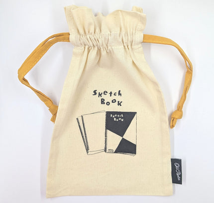 OLD RESTA Drawstring Bag marumen sketch book