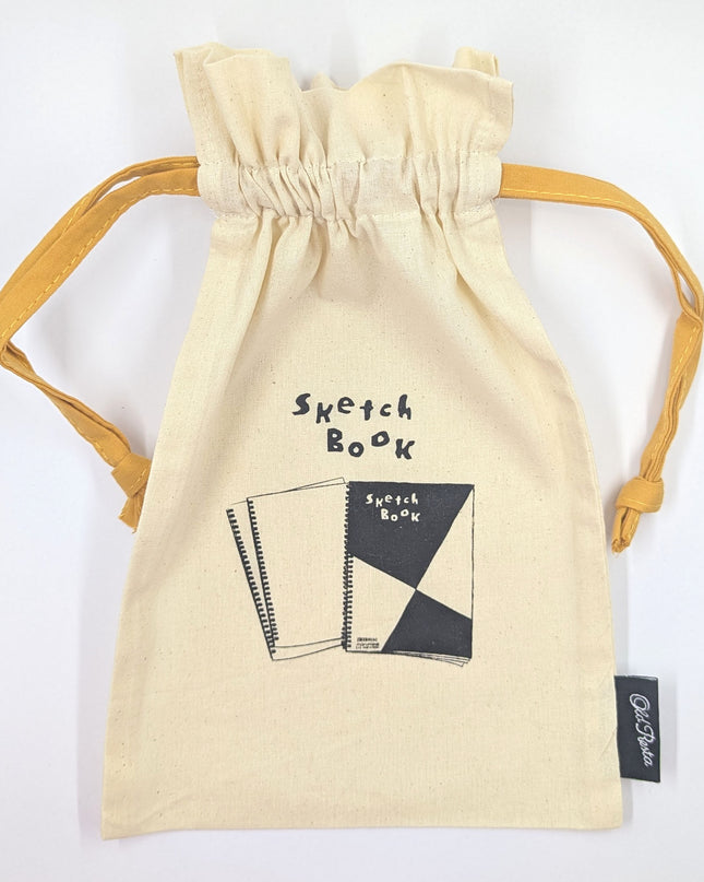 OLD RESTA Drawstring Bag marumen sketch book