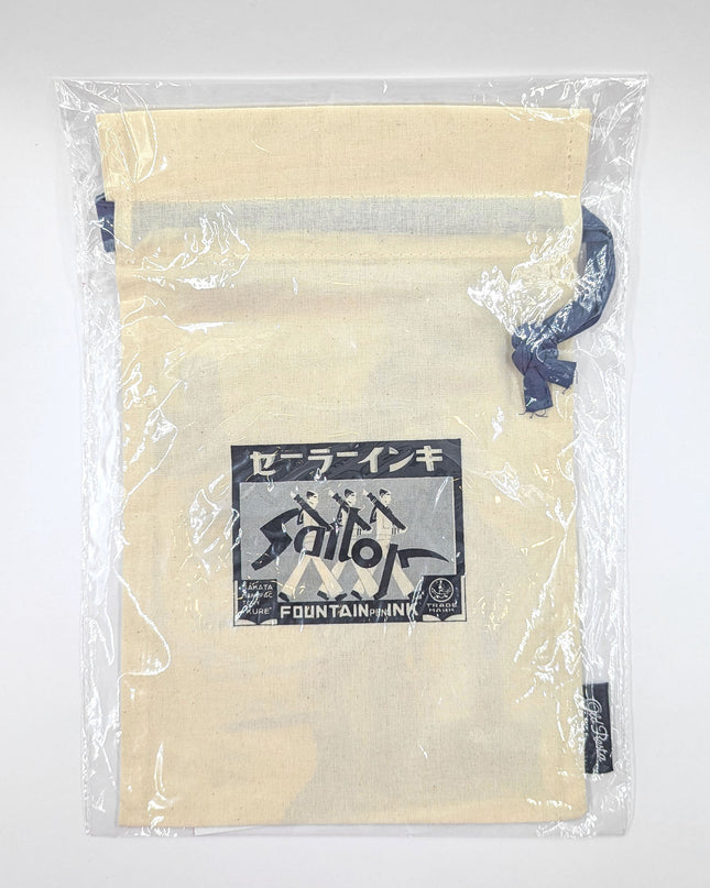 OLD RESTA Drawstring Bag sailor fountain pen ink
