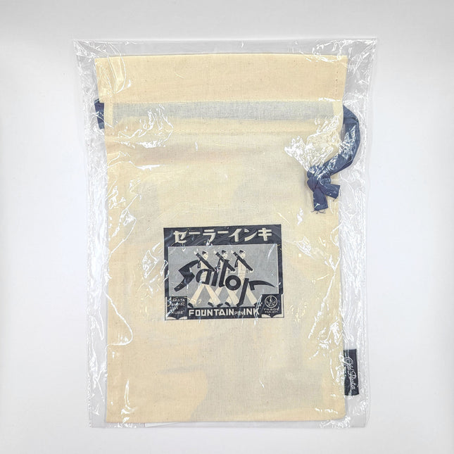 OLD RESTA Drawstring Bag sailor fountain pen ink