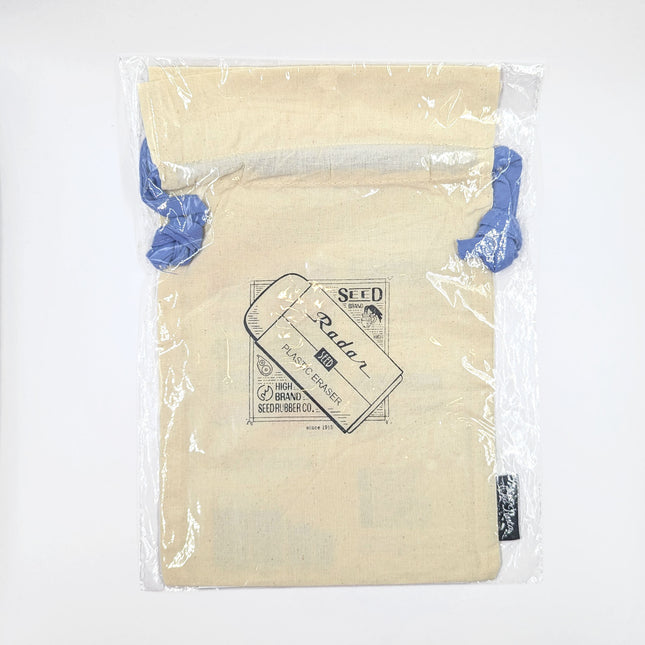 OLD RESTA Drawstring Bag seed radar eraser