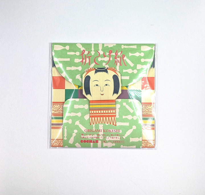 COCHAE Ori-kokeshi message card set